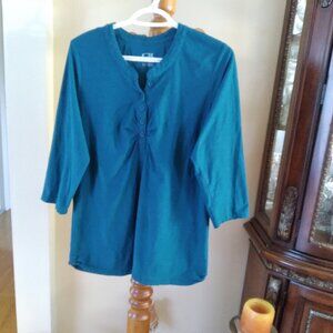 Comfortable Top, Caroll Reed, Cotton, Size - XL